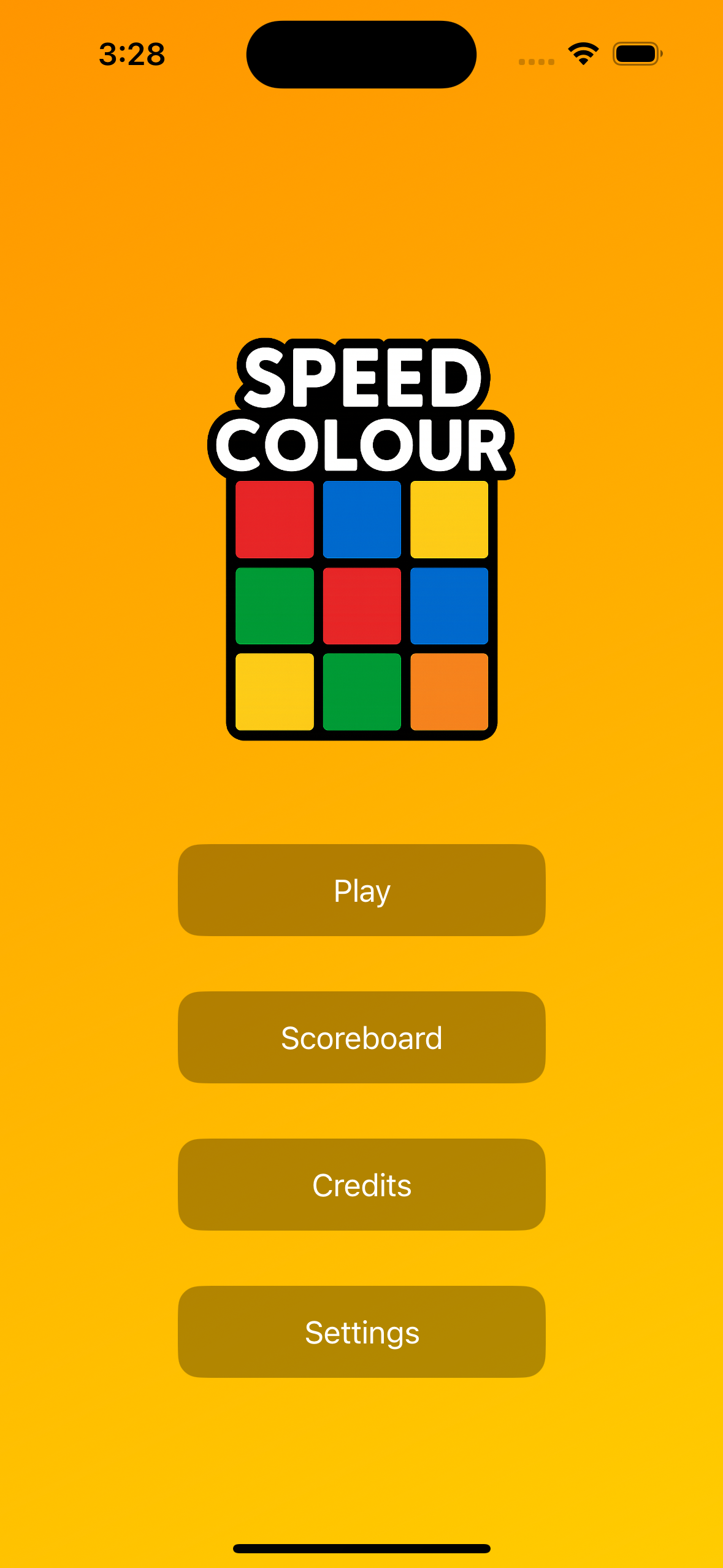 Main menu