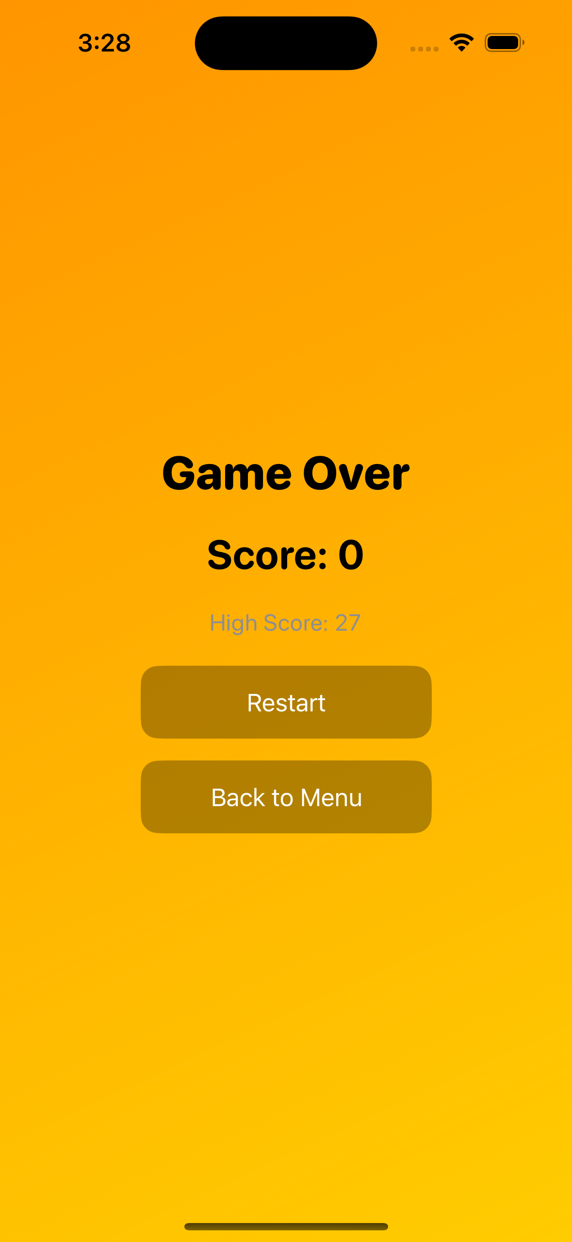 Game over